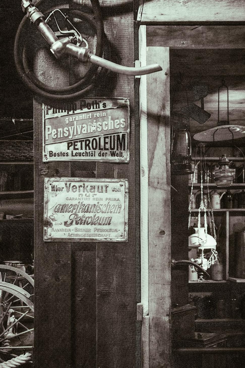 Vintage workshop atmosphere